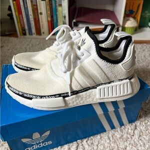 Adidas NMD R1 Logo Strip - Cloud White Women’s Sneakers
